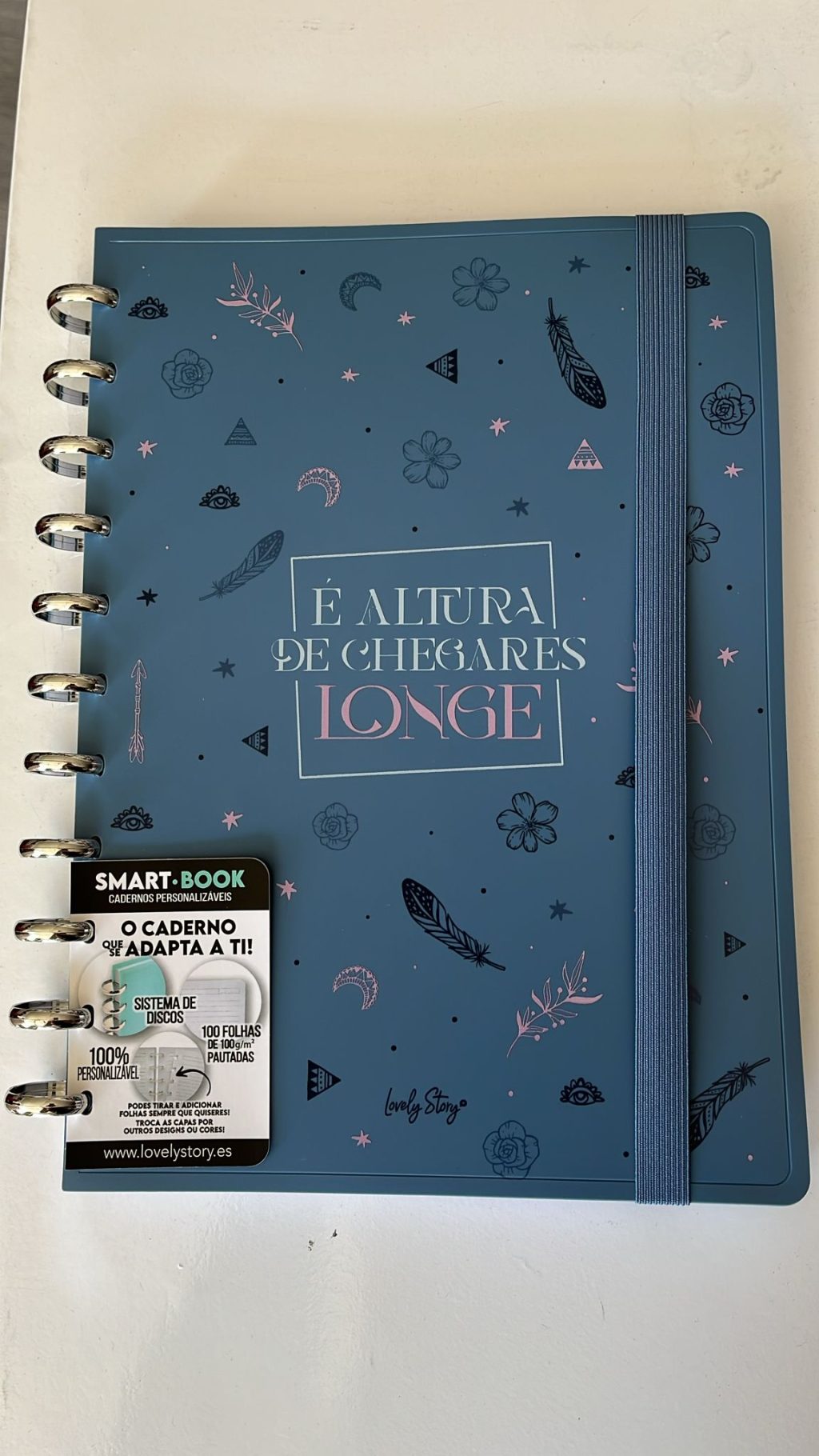 Smart-Book Lovely Story – Caderno Personalizável com Sistema de Discos