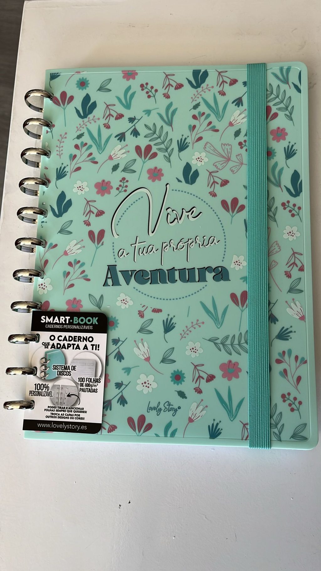 Caderno de Discos Personalizável Lovely Story – Smart Book