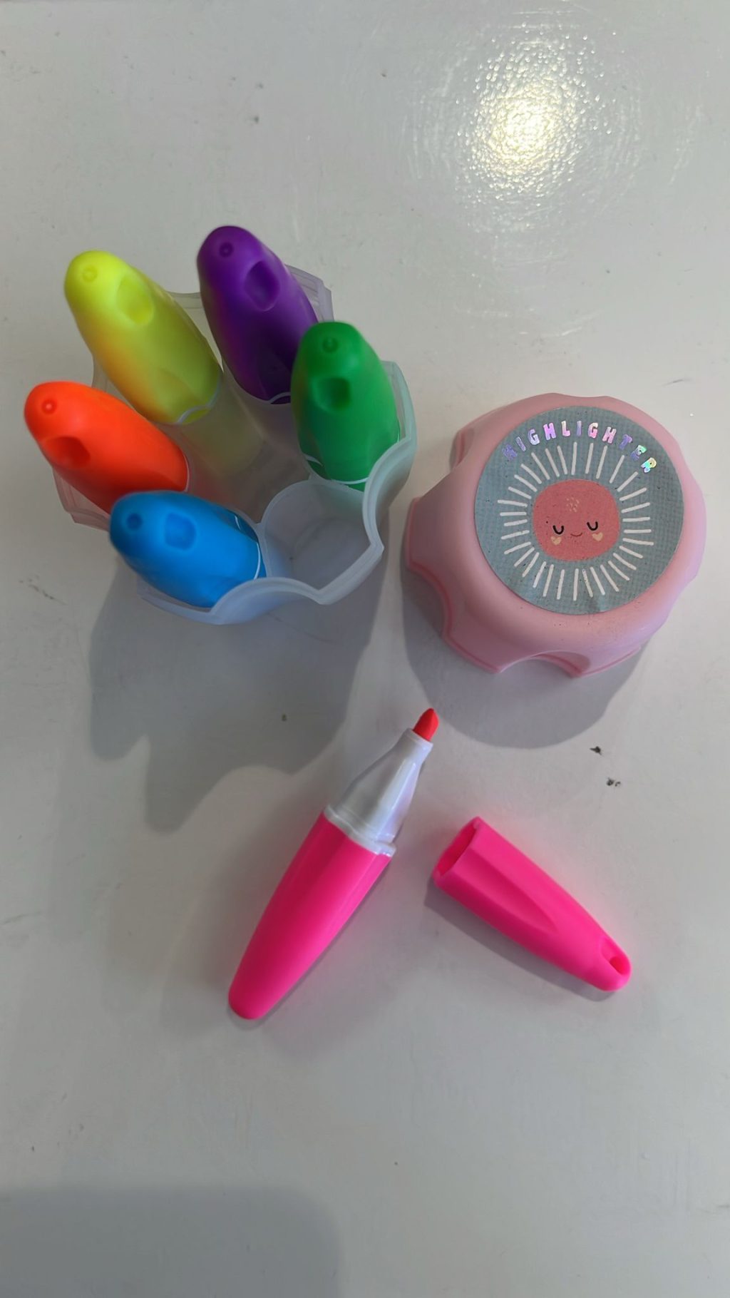 Conjunto de Marcadores de Texto Coloridos